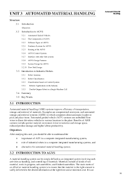 Pdf Unit 3 Automated Material Handling Aparna Mishra Academia Edu