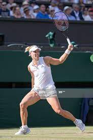 Angelique kerber women's singles overview. Angelique Kerber Of Germany In Action Against Serena Williams Of The Angelique Kerber Wimbledon Serena Williams