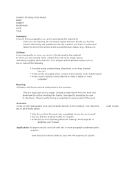 A reflection paper is not like a book report where you need to summarize what you read. Format Of Reflection Paper Citation Communication