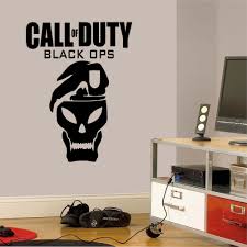 Call Of Duty Themed Bedroom Call Of Duty Black Ops Wall Sticker In A Bedroom Room Themes Tween Room Boys Bedrooms