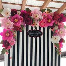Check spelling or type a new query. 2018 Customized 74pcs Giant Cardstock Crepe Paper Flowers 32pcs Leaves For Wedding Event Backdrop Decor Windows Display Party Diy Decorations Aliexpress