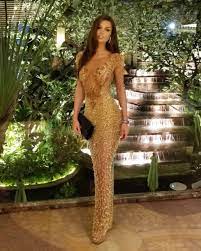 This is the fourth time a filipina has won the title. Stunning Golden Dress Gowns Formal Dresses Long