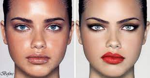 Adriana Lima 2nd Retouch !!!! | alrite...i fucked up the lip… | Flickr