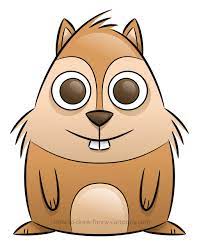 Then draw a bigger circle on the side of the head circle for the body. How To Draw A Cartoon Chipmunk