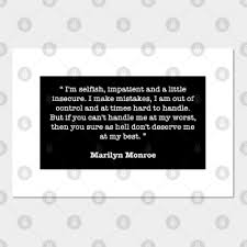Marilyn monroe life quotes are now available in english with our latest collection of life quotes text posters that you can now download them and share with your friends on social media in your own language so download the marilyn monroe life quotes. Marilyn Monroe Quotes Posters And Art Prints Teepublic