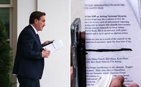 My pillow guy mike lindell confirms he met with trump for 5 min, says he offered what he described as evidence of election fraud. Mypillow Ceo Michael Lindell S Notes Photographed Before Meeting With Trump Detail Plans Of Coup Attempt