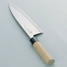 F S Kitchen Knife Deba Blade 6 49inch 165mm Masamoto Honkasumi Gyoku White Steel Kitchen Knives Knife Best Kitchen Knives