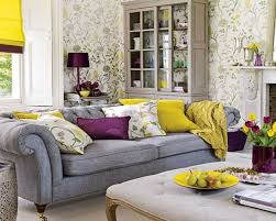 Pin By Cherie Hayes On Interior Design I Want It All Yellow Living Room Purple Living Room Living Room Colors