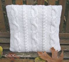 How to knit an aran pillow with a celtic design | canadian living. Ravelry Knit Cable Pillow Pattern Pattern By Angela Chick