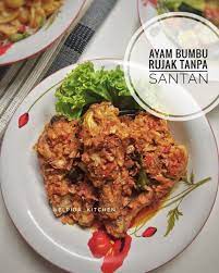 Ayam Bumbu Rujak Instagram Resep Ayam Resep Masakan Makanan Dan Minuman
