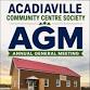 Acadiaville Community Centre AGM