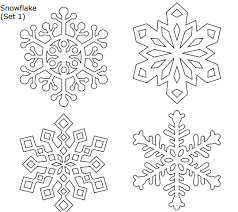 How can i decorate a paper snowflake? Seven Free Printable Snowflake Sets Pdf Snowflake Template Free Stencils Christmas Stencils