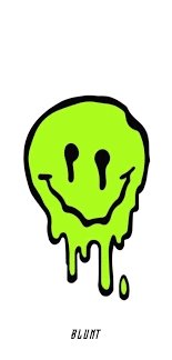 Neon Smiley Drip Wallpaper In 2021 Drip Smiley Face Wallpaper Iphone Cases Green Design