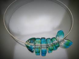 Gunaydin Lampwork Glass Fish Instafashion Instadaily Instalike Necklace Alsancak Muronoglass Flameworking Fash Boncuklu Kolyeler Sanatcilar Boncuk