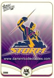 Download free storm logo melbourne storm vector brand, emblem and icons. 2006 Invincibles Rugby League Card No 63 Storm Logo Melbourne Storm 28202