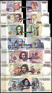 Italy Currency Italy Banknotes Italy Paper Money Catalog And Italian Currency Bank Notes Money Collection Currency Design