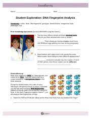 We happily existing dna fingerprint analysis gizmo answers created by ursula dresdner everyone can review online and download and install absolutely free. Dna Fingerprinting Gizmo Doc Name Date Student Exploration Dna Fingerprint Analysis Vocabulary Codon Dna Dna Fingerprint Genotype Identical Twins Course Hero
