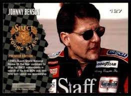 1994 Select Johnny Benson IP Signed Auto #127