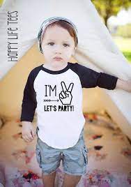 I M Two Lets Party Raglan Fun Birthday Party Tee For Kids Tee Tshirt Kids Fashion Boys Birthday Outfits Birthday Boy Shirts 2nd Birthday Boys