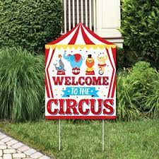 Get it tomorrow, may 13. Big Dot Of Happiness Carnival Step Right Up Circus Party Decorations Carnival Themed Party Welcome Yard Sign Target