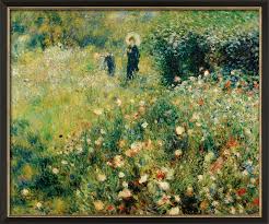 Trouvez les frau garten images et les photos d'actualités parfaites sur getty images. Bild Frau Mit Sonnenschirm In Einem Garten 1875 Gerahmt Von Auguste Renoir Kaufen Ars Mundi