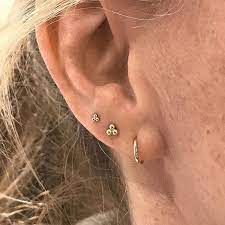 Large Three Ball Trinity Threaded Stud Maria Tash