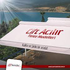 Kalite Ve Siklik Bir Arada Cift Acilir Tente Modelleri Sunrisetente Tentesistemleri Tente Sun Rain Cafe Kafe Resta Highway Signs Social Media Social
