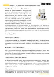 Abstract this experiment was conducted so as compare the mechanical properties of aluminium and mild steel. Water Vapor Transmission Rate Wvtr Tester Astm E96 Labthink Instruments Co Ltd Pdf Catalogs Technical Documentation Brochure