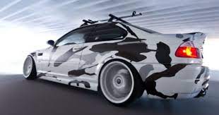 2004 Bmw E46 M3 With Unique Camouflage Wrap Camo Car Bmw E46 Bmw