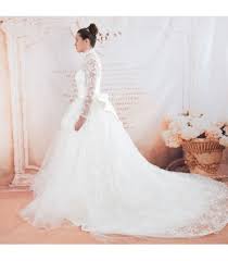 Es ist ein leichtes kleid, in dem sich die braut frei fühlen wird. Langarm Konigliche Prinzessin Sexy Hochzeitskleid Grosse 36