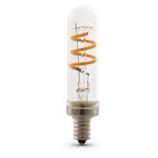 Le castle vania *i do. Feit Electric 25 Watt Equivalent T8 Candelabra Dimmable Led Clear Glass Vintage Light Bulb With Spiral Filament Warm White 1 Bulb T6 S Cl Filed The Home Depot