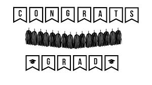 Download Free Printable Graduation Banner By Sophia Lee