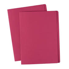 Bright Square Cut Folders In Assorted Colours - Foolscap - Pack Of 25