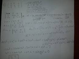 I used this function v,d = eig(a) but the results of v seem strange to me. Finding Eigenvalues And Eigenvectors Of 3x3 Matrix Mathematics Stack Exchange