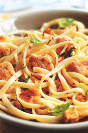 Lemon Chili Linguine With Quorn Meatless Pieces Recipe Quorn Recipes Linguine Recipes Quorn