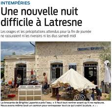 En allemagne et en belgique, l. Inondations Gironde Vigilante