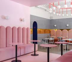 Wes Anderson Inspired Colorful Cafes Around The World Top Interior Design Firms Interior Interior Design