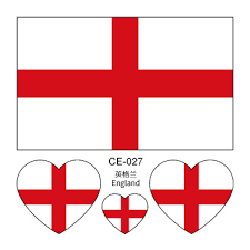 Get england at 20/1 to wear home kit vs croatia 200pcs Lot Euro 2020 Football Fans National Flag Tattoo Sticker European Cup Soccer Fan Face Stickers L France Spain Russia Soccers Aliexpress
