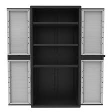 Armoire Haute De Jardin En Resine Avec Tablettes Terrasse Exterieur Jumbo2900 Rangement De L Atelier Achat Prix Fnac
