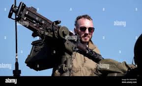 American Browning 50 calibre heavy machine gun mounted