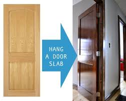 How To Install An Interior Door Doors Interior Slab Door Door Makeover