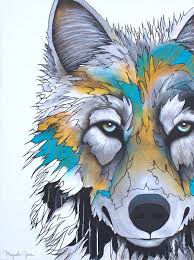 Micqaela Jones Alpha Canadian Art Animal Paintings Cherokee Art