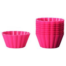 Sockerkaka Molde Madalenas Rosa Ikea Geback Silikon Backformen Und Backformen