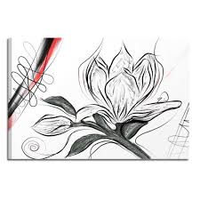Foto fiori bianco e nero. Quadri Con Fiori In Bianco E Nero Sibilia