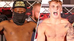 6 feet 2 inches height in cm: Deji Vs Jake Paul Kept Apart Official Weigh In Boxing Youtube