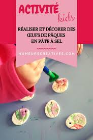 Des œufs De Paques En Pate A Sel Et Arbre De Paques Pate A Sel Oeufs De Paques Arbre De Paques