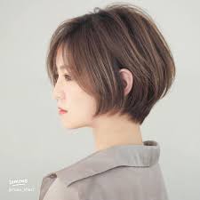 前髪長めショートヘア｜30代・40代におすすめの髪型