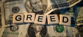 Greed means avid desire for gain or wealth (unless some other application is indicated) and is definitely uncomplimentary. Greed Vs Generosity Which Gives A Better Competitive Advantage Finance Magnates