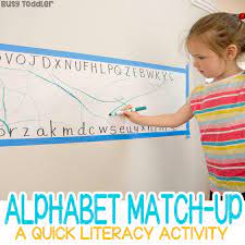Here what science says about early childhood education. Easy Alphabet Matching Activity For Kids Busy Toddler