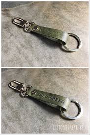 Custom Keychains Handmade Leather Keychain Gift Ideas For Friends In 2020 Leather Keychain Custom Keychain Leather Handmade